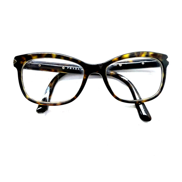PRADA Accessories - PRADA Ladies EYE GLASSES FRAME with PRADA GOLD METAL PLATE - Made In Italy